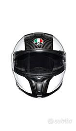 Casco AGV modulare carbonio