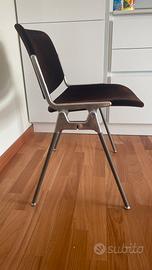 2 sedie Castelli Dsc per Giancarlo Piretti