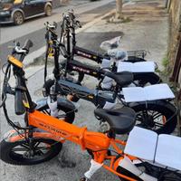Bicicletta elettrica pieghevole vari colori