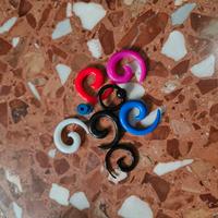 Set dilatatori per buchi orecchie 