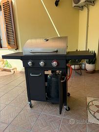 Barbecue a gas