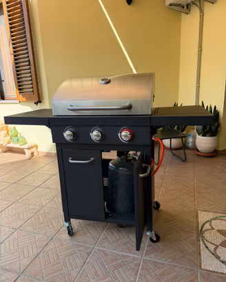 Barbecue a gas
