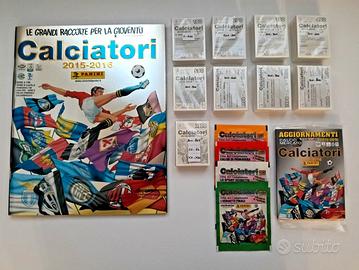 ALBUM 2015/2016 + SET COMPLETO FIGURINE + AGGIORN.