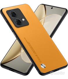 Rankone Custodia Motorola G84 Gialla + Trasparente