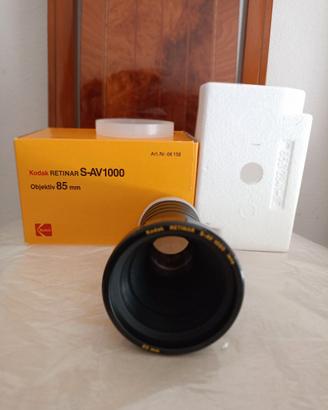 Obiettivo 85 mm Kodak Retinar S-AV1000