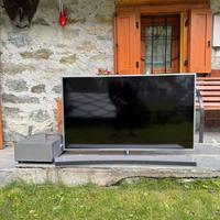 Tv samsung hd 55 “ e barra audio con subwoofer