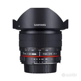 Obbiettivo Fisheye Samyang F3.5 UMC CS II