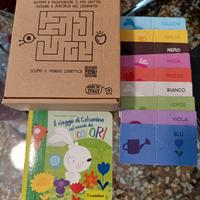 Libro Colori con puzzle 