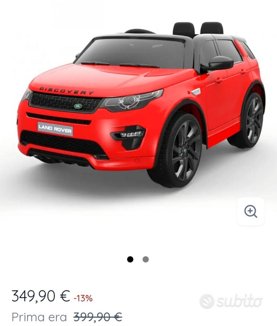 Land Rover Discovery elettrica per bambini a 12V