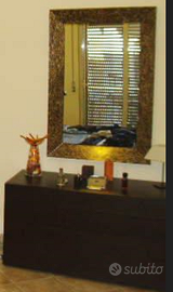 Specchio Etnico Listelli Bambu' - Export - Made in