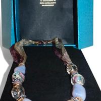 Collana artigianale di Perle in vetro di Murano