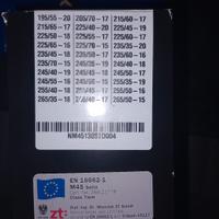 catene neve diverse misure 