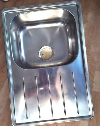 lavello inox a 1 vasca Ikea L 78 larg 48 h19 mai u