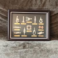 Quadro con nodi marinari