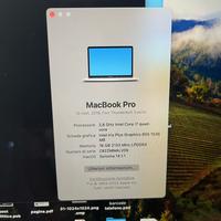 MacBook pro con Touch Bar