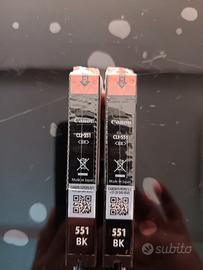 Cartucce 551 Black Canon