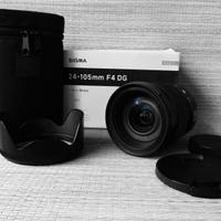 SIGMA ART 24-105mm f/4 DG OS HSM - Attacco Nikon