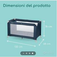 Cam lettino da viaggio con materasso