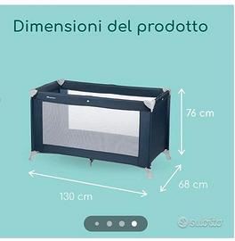 Cam lettino da viaggio con materasso