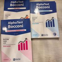 Libri alpha test Bocconi