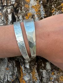 Bracciale in argento -forgiato