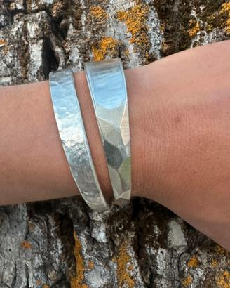Bracciale in argento -forgiato
