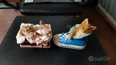 Statuine di gatti