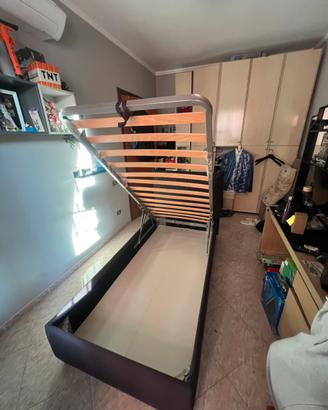 Letto singolo contenitore Ikea