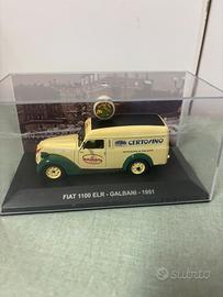 auto pubblicitario Galbani 1951 Fiat 1100 elr