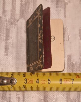 in pelle calendario tascabile 1929 