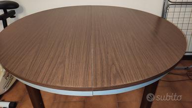 Tavolo rotondo 130 cm allungabile