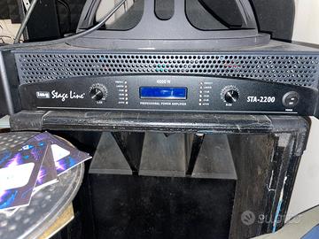 Amplificatore audio pro img stage line sta 2200