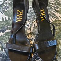 Sandalo tacco Zara nero n. 36