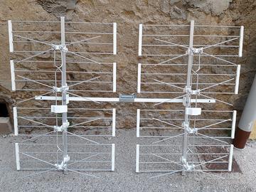 Antenna doppia a pannello per  digitale  terrestre