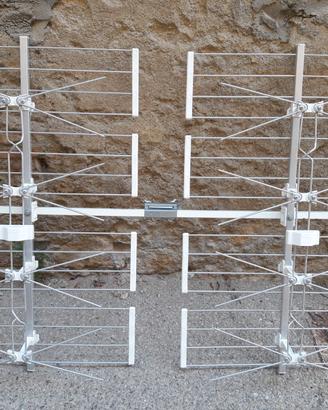 Antenna doppia a pannello per  digitale  terrestre