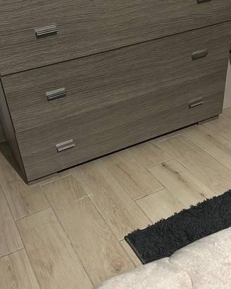 Cassettiera e comodini