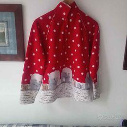 Maglione natalizio in poliestere, taglia M - 44