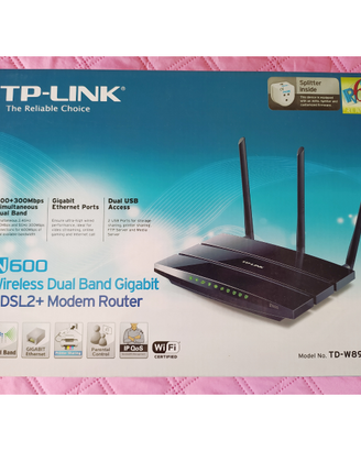 N6000 Wireless Dual Band Gigabit Modem Router