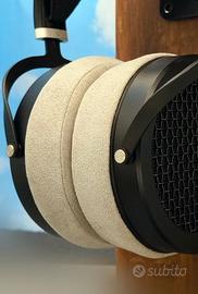 X Hifiman Sundara Pad's Grey Velvet Memory Foam