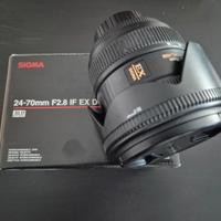 OBIETTIVO SIGMA 24/70 f2.8 IF EG DG PER NIKON