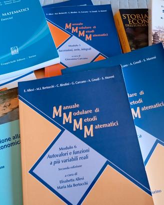Libri primo anno Banca e finanza Brescia 