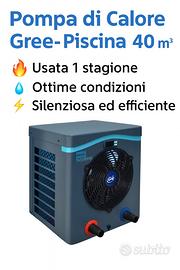 Pompa di calore Gre per piscina fino a 40 m³