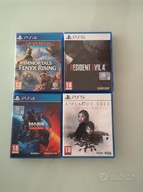 videogiochi ps4 e ps5 