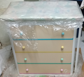 Mobiletto con fasciatoio