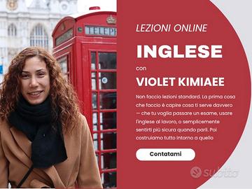 Mi chiamo Violet e insegno inglese da 15 anni