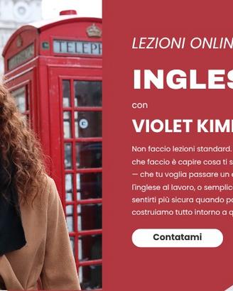 Mi chiamo Violet e insegno inglese da 15 anni