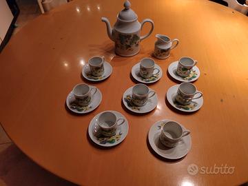 set tazzine porcellana 