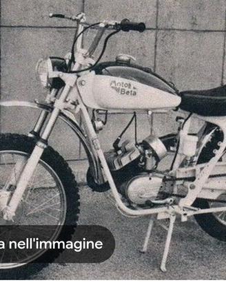 telaio beta cross anni 60 /70