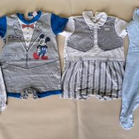 Tutine e Pagliaccetti bambino 6-9 mesi