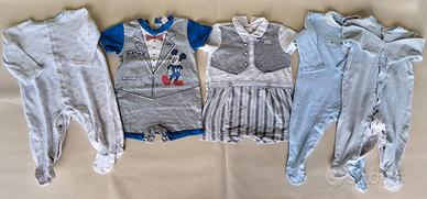 Tutine e Pagliaccetti bambino 6-9 mesi